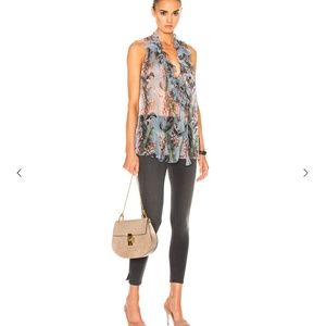 rag & bone skinny capri jeans with slit